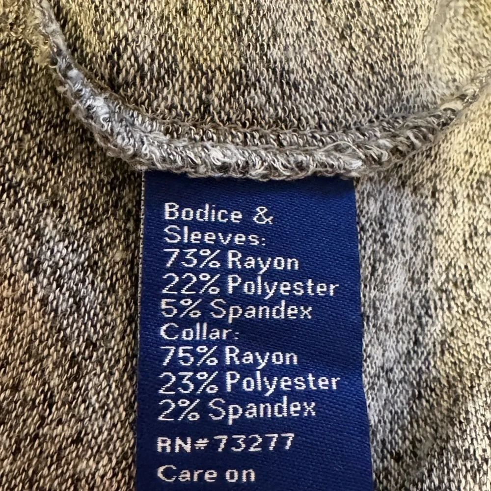 Apt. 9 Heather Gray Turtleneck Sweater
